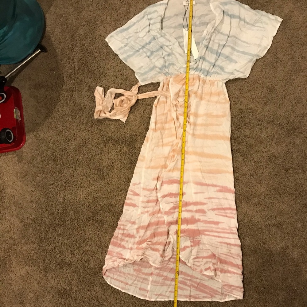 “Hip and Haute tie dye kimono maxi dress” - Picture 7 of 10